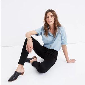 Madewell 10” High Rise Skinny in Black